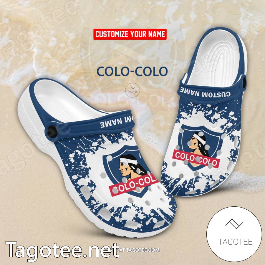 Colo Colo Custom Name Crocs Clogs - EmonShop