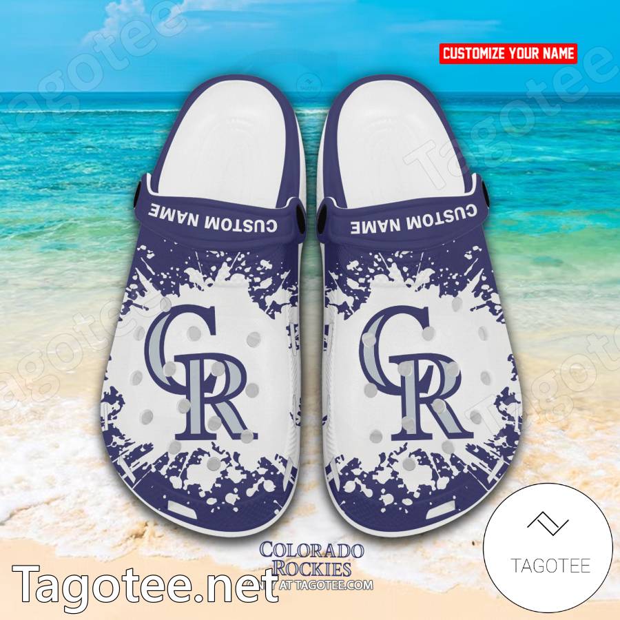 Colorado Rockies Custom Crocs Clogs - EmonShop a