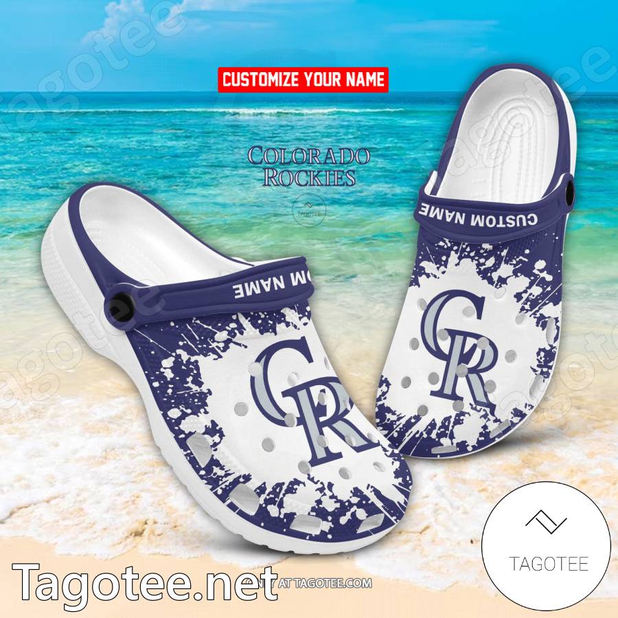 Colorado Rockies Custom Crocs Clogs - EmonShop