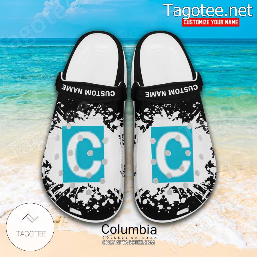 Columbia College Chicago Crocs Classic Clogs - BiShop a