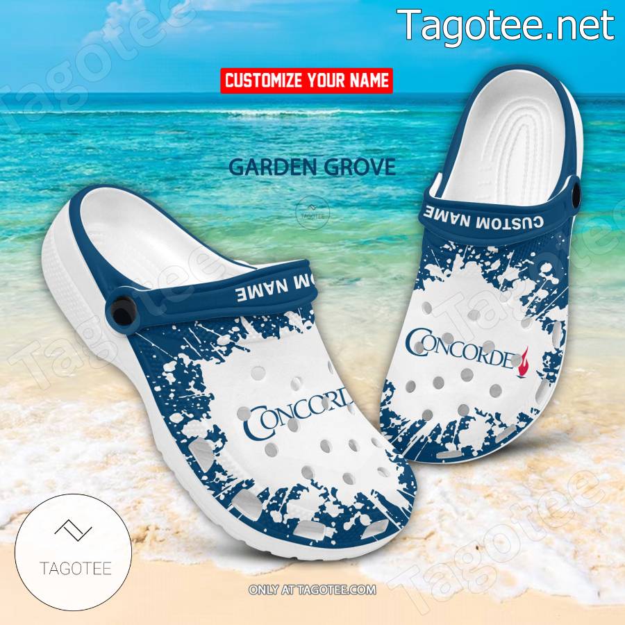 Concorde Career College-Garden Grove Logo Crocs Clogs - BiShop