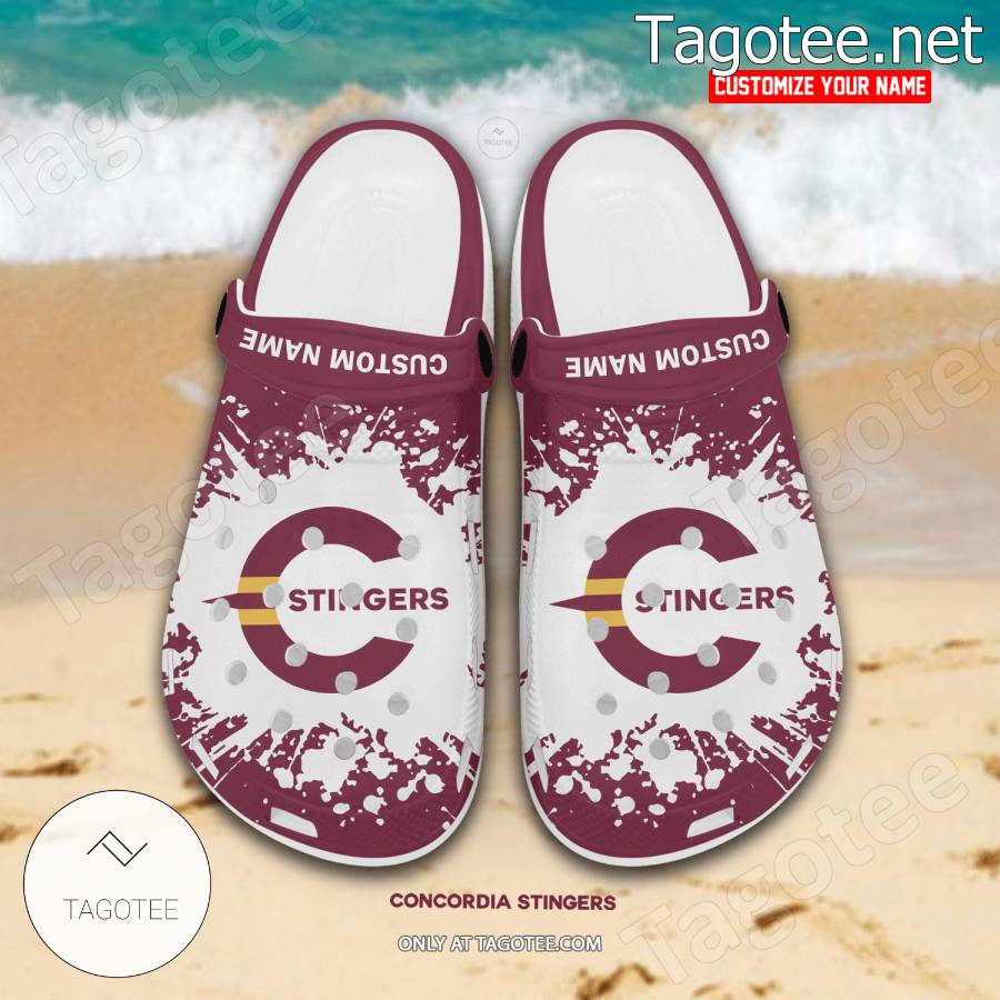 Concordia Stingers Personalized Crocs Clogs - EmonShop a