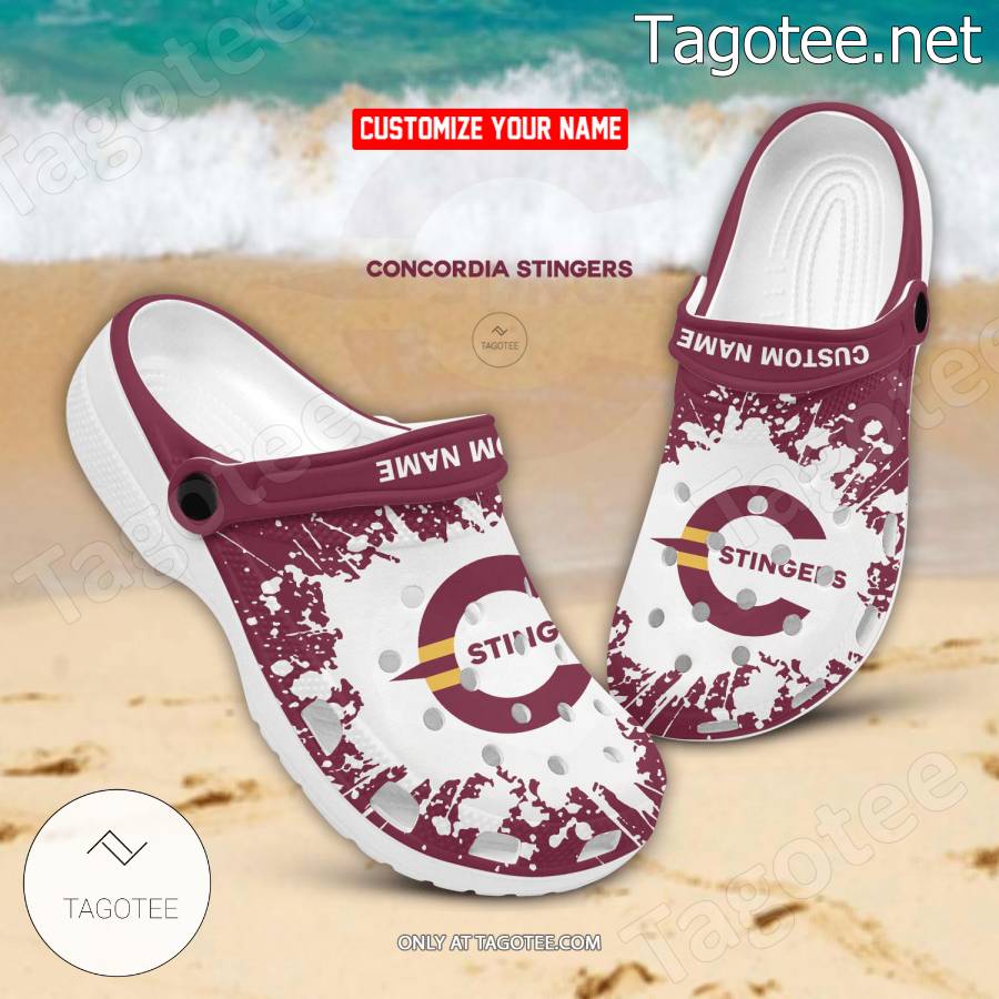 Concordia Stingers Personalized Crocs Clogs - EmonShop