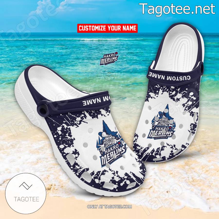 Crailsheim Merlins Logo Crocs Clogs - EmonShop