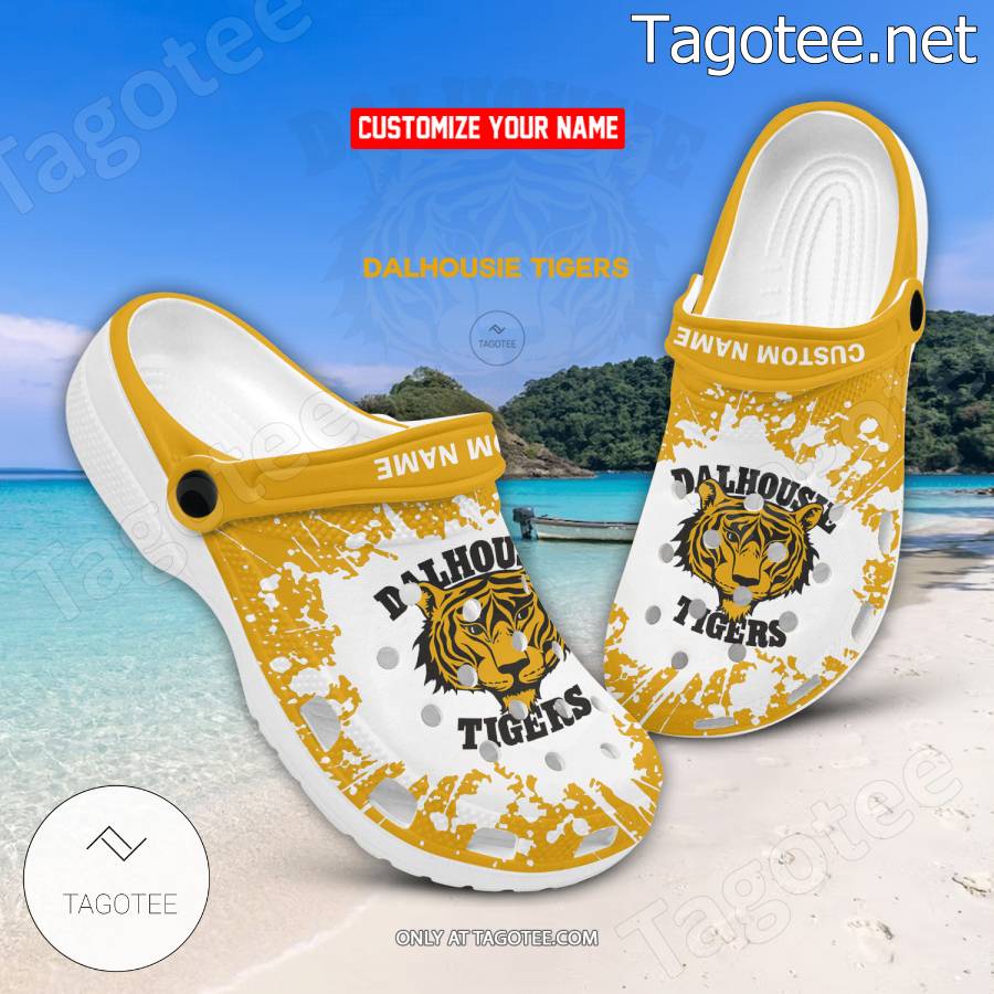 Dalhousie Tigers Personalized Crocs Clogs - EmonShop