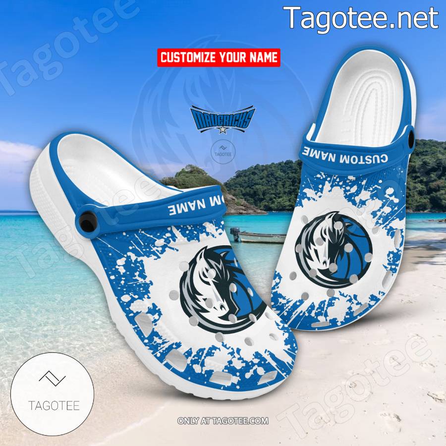 Dallas Mavericks Crocs Clogs - EmonShop