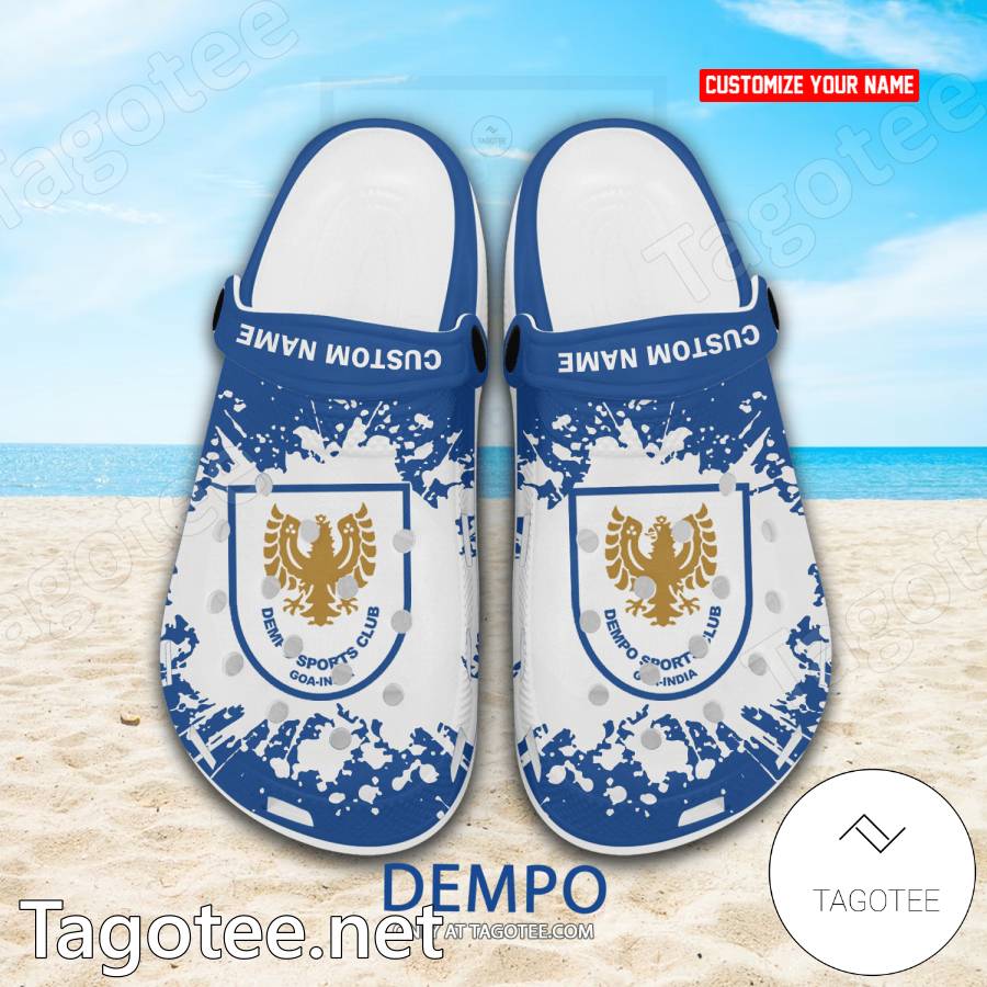 Dempo SC Custom Name Crocs Clogs - EmonShop a