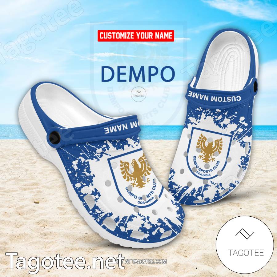 Dempo SC Custom Name Crocs Clogs - EmonShop