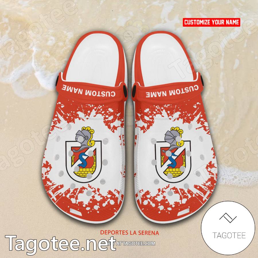 Deportes La Serena Custom Name Crocs Clogs - EmonShop a