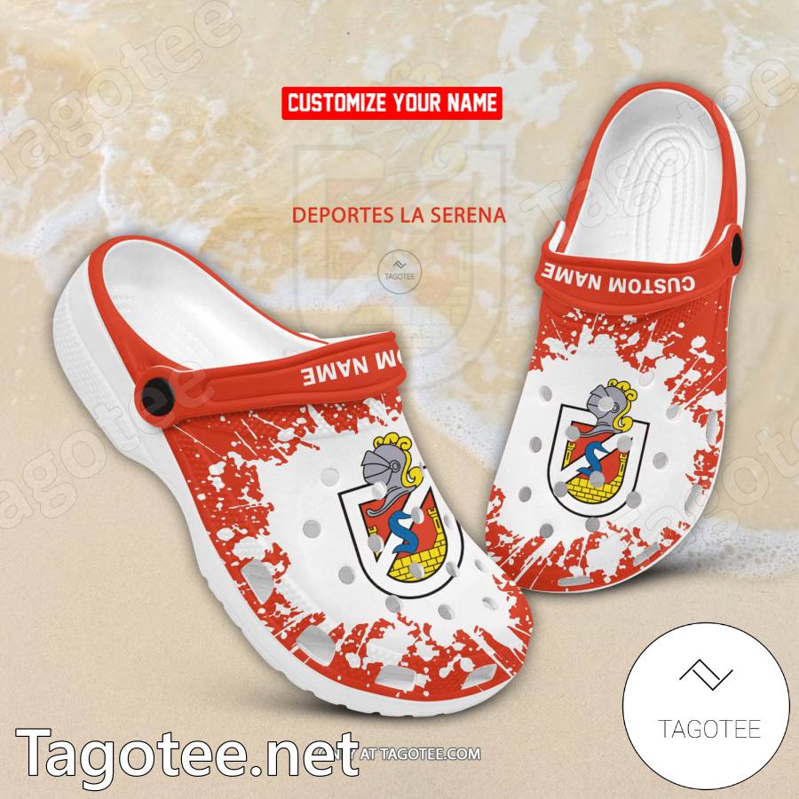 Deportes La Serena Custom Name Crocs Clogs - EmonShop