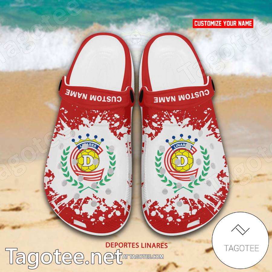 Deportes Linares Custom Name Crocs Clogs - EmonShop a