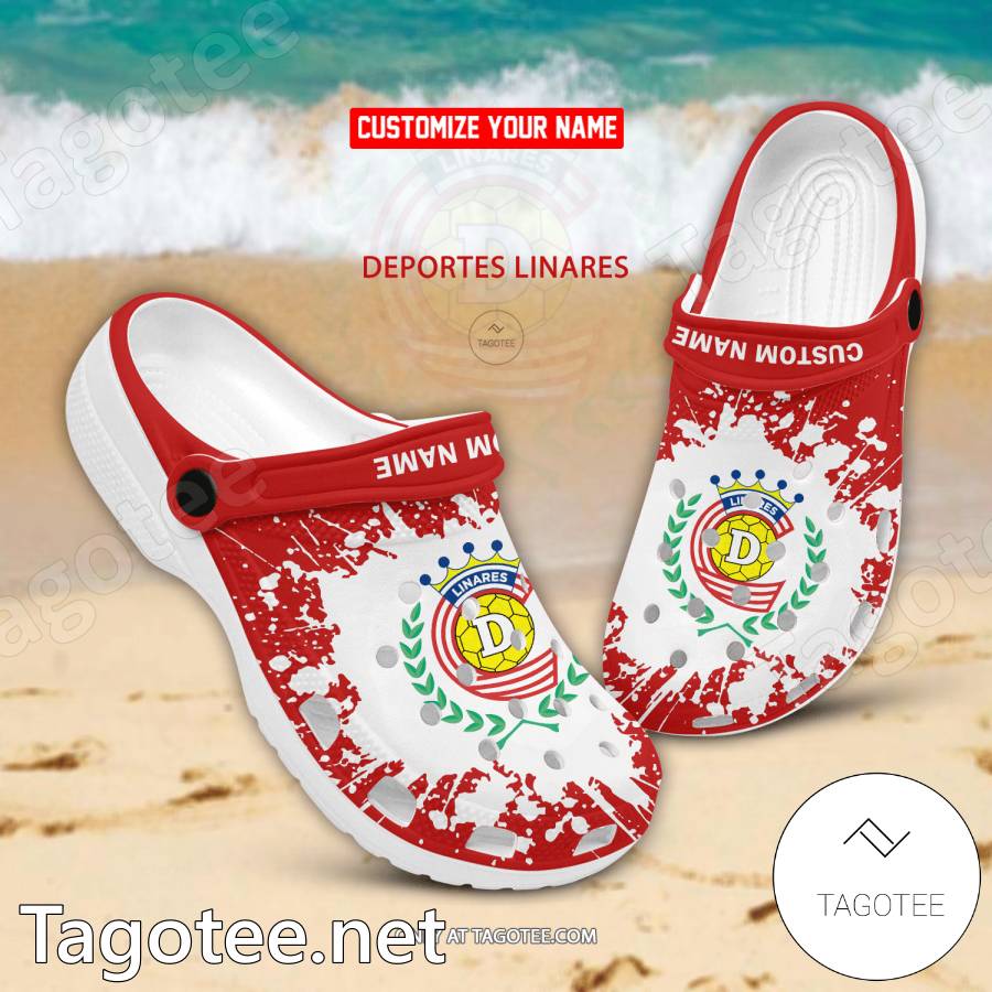 Deportes Linares Custom Name Crocs Clogs - EmonShop