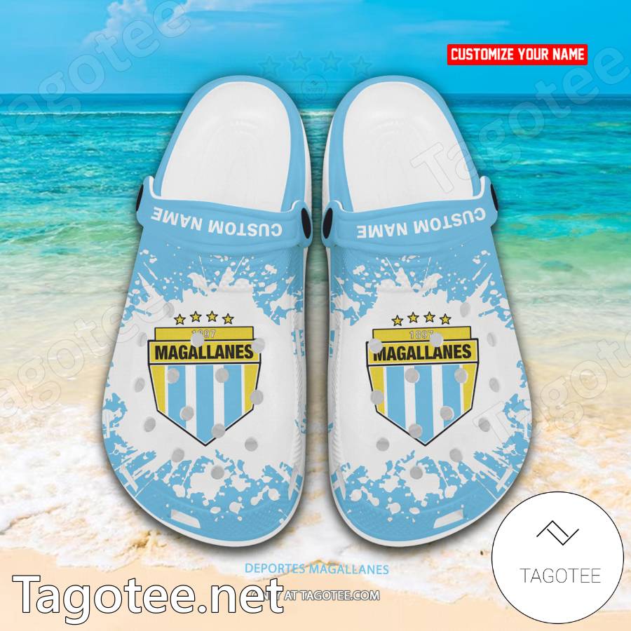 Deportes Magallanes Custom Name Crocs Clogs - EmonShop a