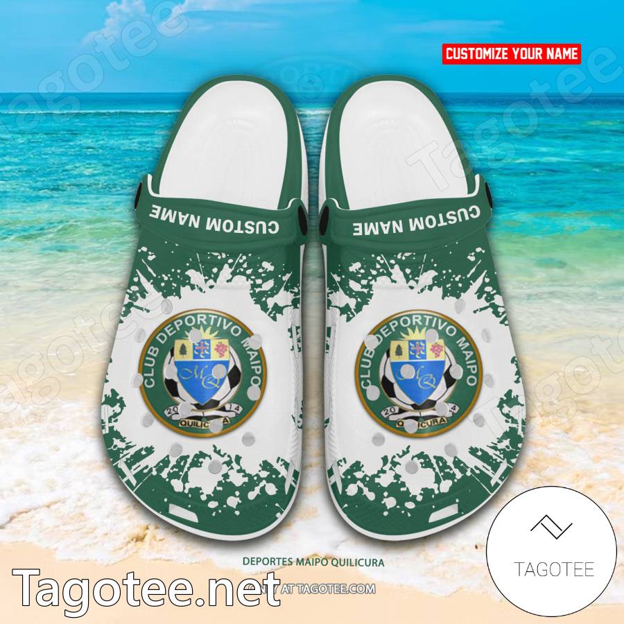 Deportes Maipo Quilicura Custom Name Crocs Clogs - EmonShop a