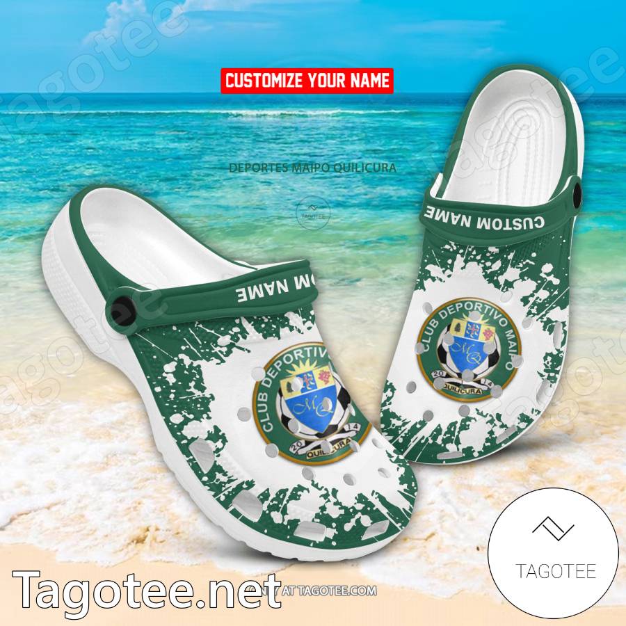 Deportes Maipo Quilicura Custom Name Crocs Clogs - EmonShop