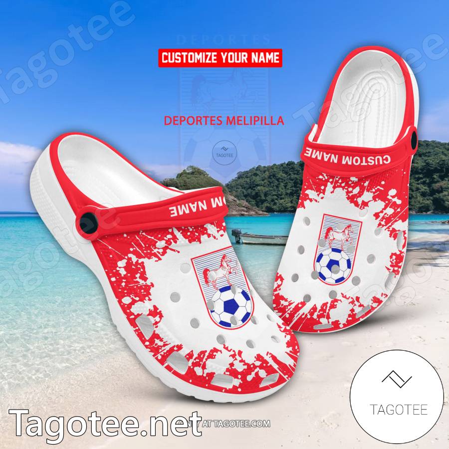 Deportes Melipilla Custom Name Crocs Clogs - EmonShop