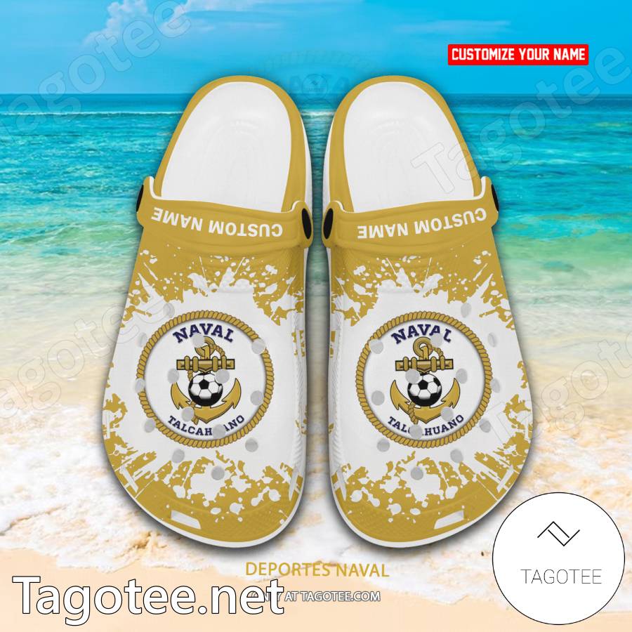 Deportes Naval Custom Name Crocs Clogs - EmonShop a