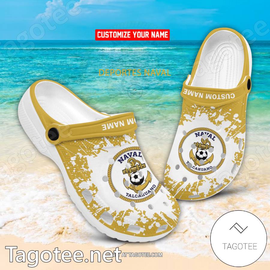 Deportes Naval Custom Name Crocs Clogs - EmonShop