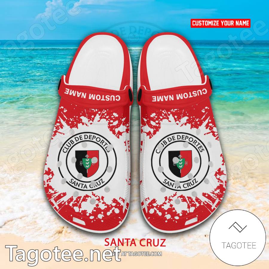 Deportes Santa Cruz Custom Name Crocs Clogs - EmonShop a