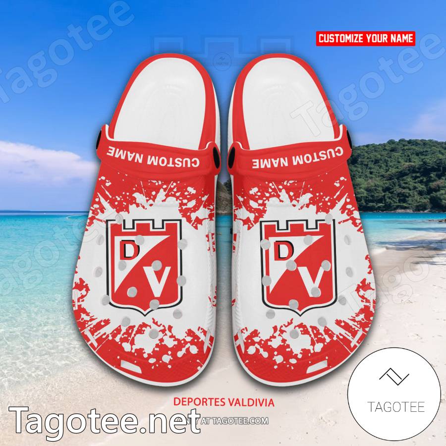 Deportes Valdivia Custom Name Crocs Clogs - EmonShop a