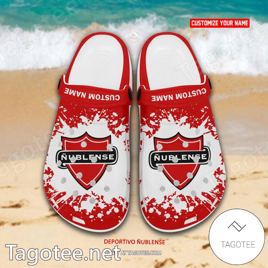 Deportivo Nublense Custom Name Crocs Clogs - EmonShop a