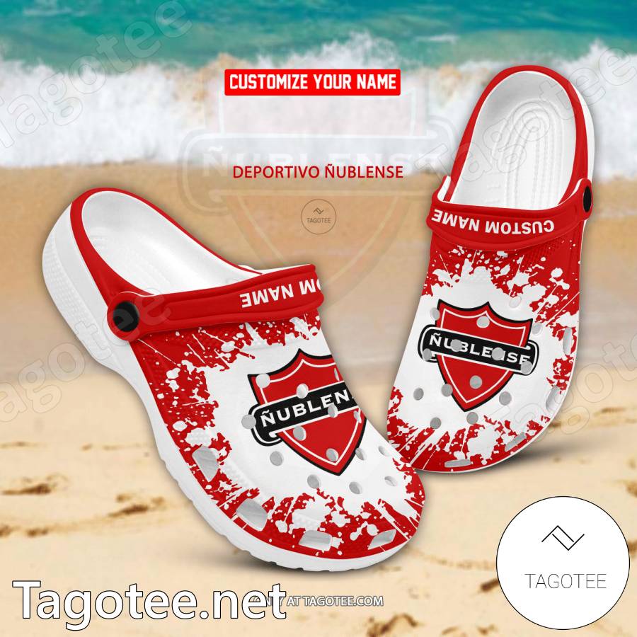 Deportivo Nublense Custom Name Crocs Clogs - EmonShop