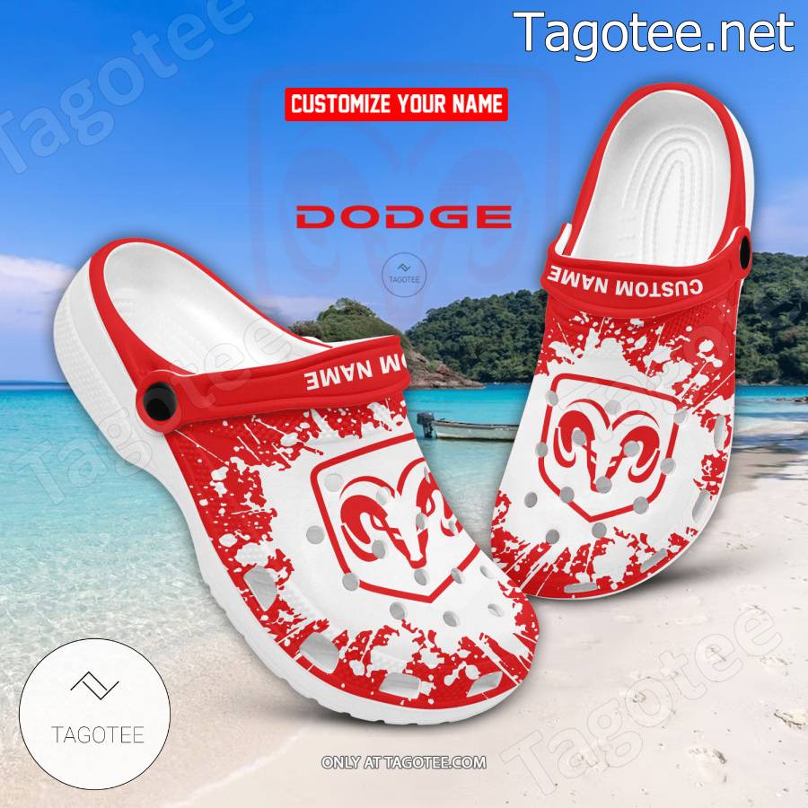 Dodge Brand Crocs Clogs - EmonShop