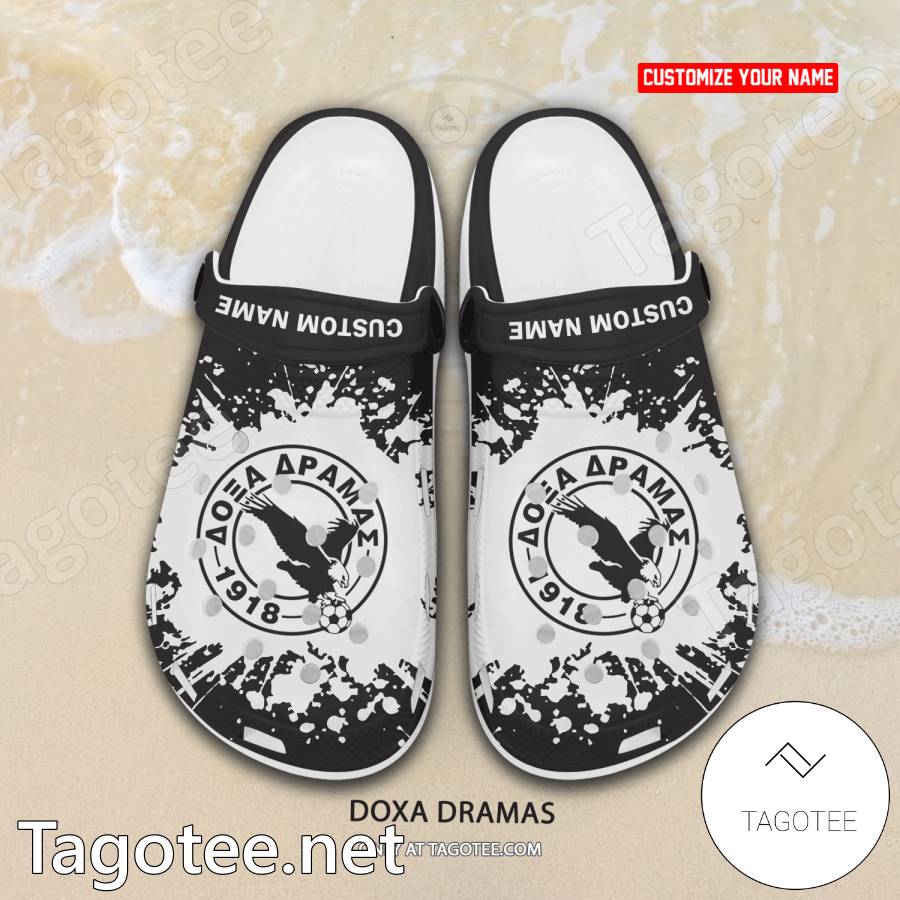 Doxa Dramas Custom Name Crocs Clogs - EmonShop a