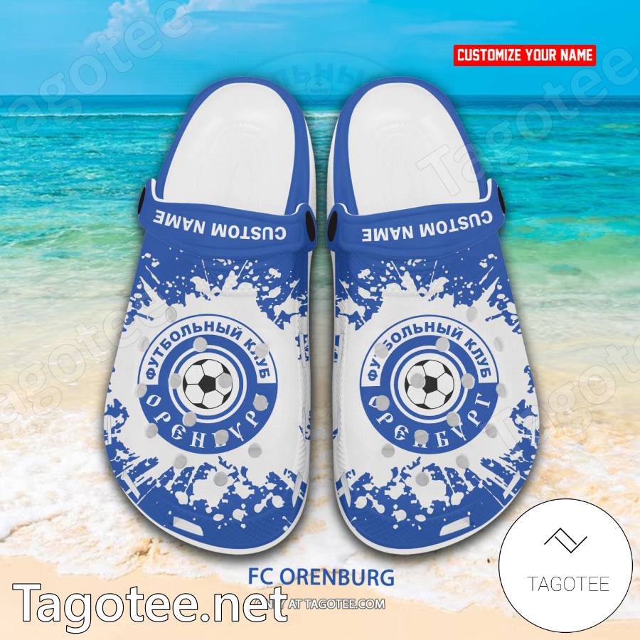 FC Orenburg Custom Name Crocs Clogs - EmonShop a