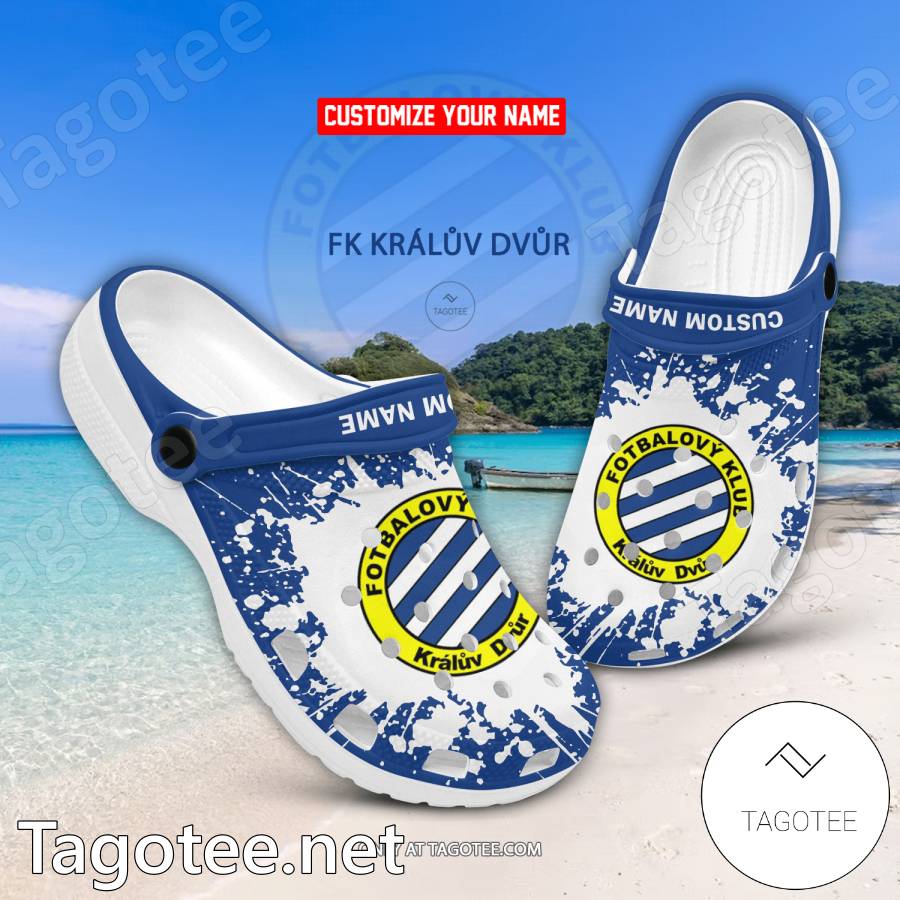 FK Kraluv Dvur Custom Name Crocs Clogs - EmonShop