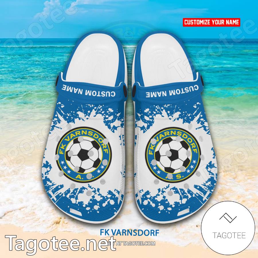 FK Varnsdorf Custom Name Crocs Clogs - EmonShop a