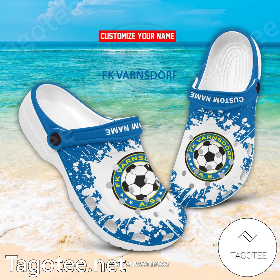 FK Varnsdorf Custom Name Crocs Clogs - EmonShop