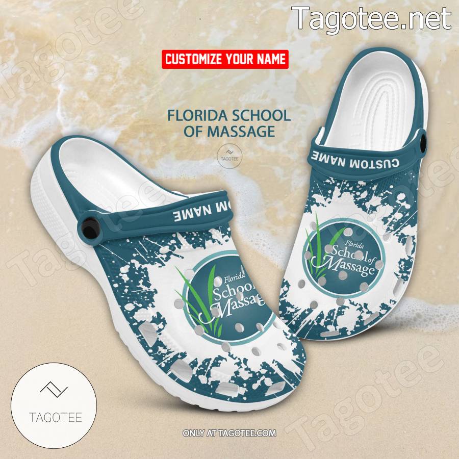 Florida School of Massage Logo Crocs Clogs - BiShop