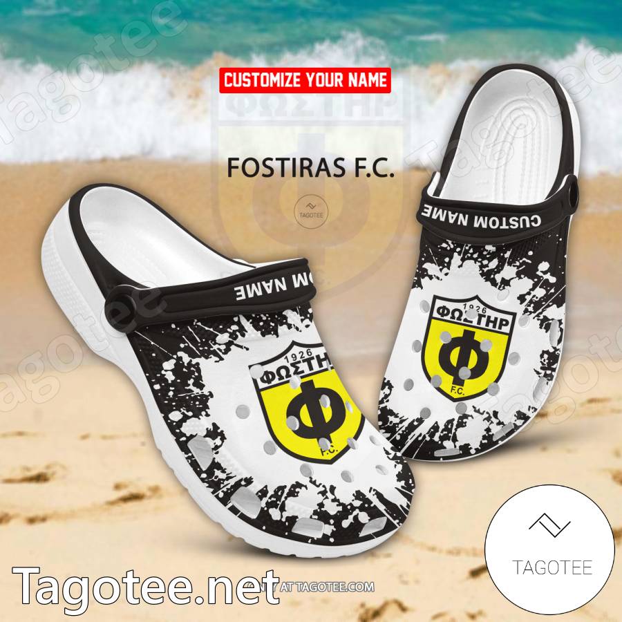 Fostiras FC Custom Name Crocs Clogs - EmonShop