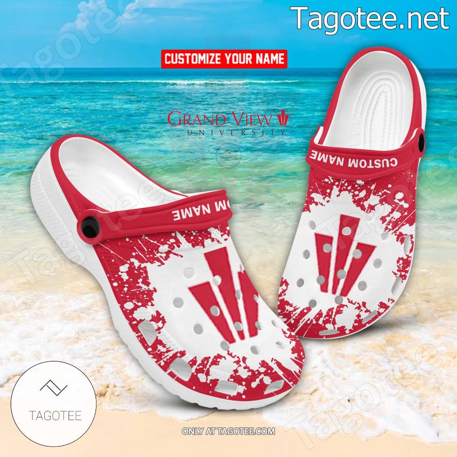 Grand View University Custom Crocs Clogs - BiShop a