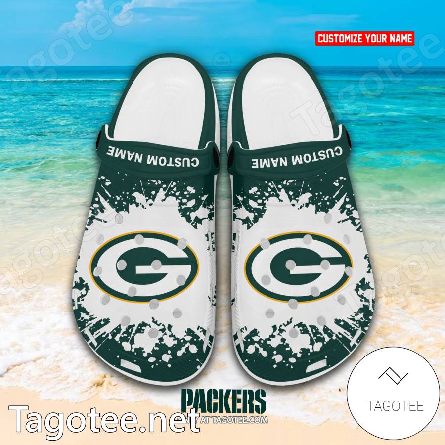 Green Bay Packers Custom Crocs Clogs - EmonShop a