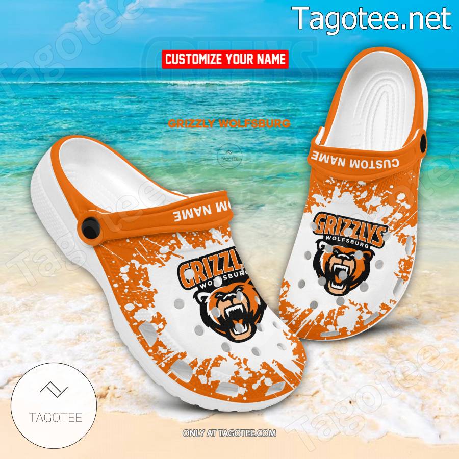 Grizzly Wolfsburg Personalized Crocs Clogs - EmonShop