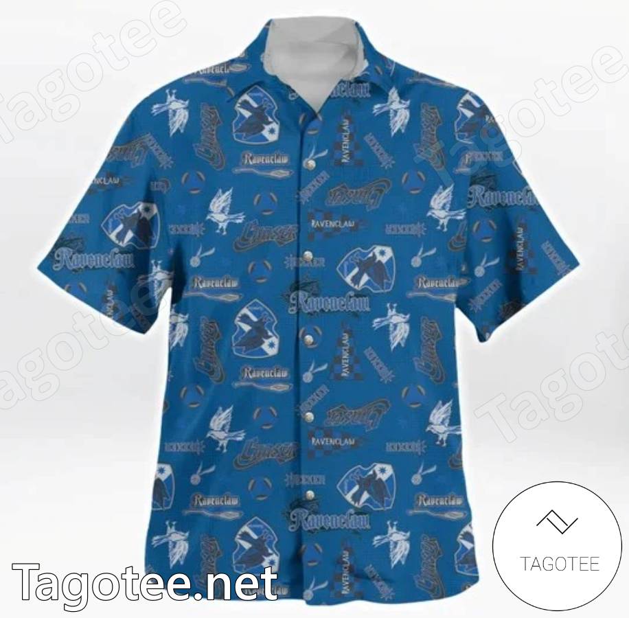 Free Harry Potter Chasers Ravenclaw Hawaiian Shirt