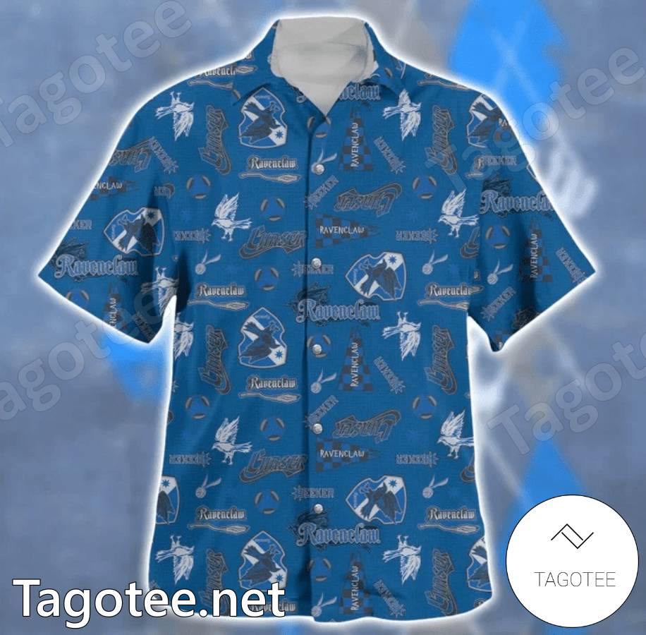 Harry Potter Chasers Ravenclaw Hawaiian Shirt