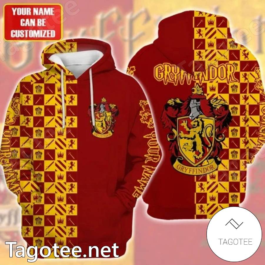 Harry Potter Gryffindor Personalized Hoodie