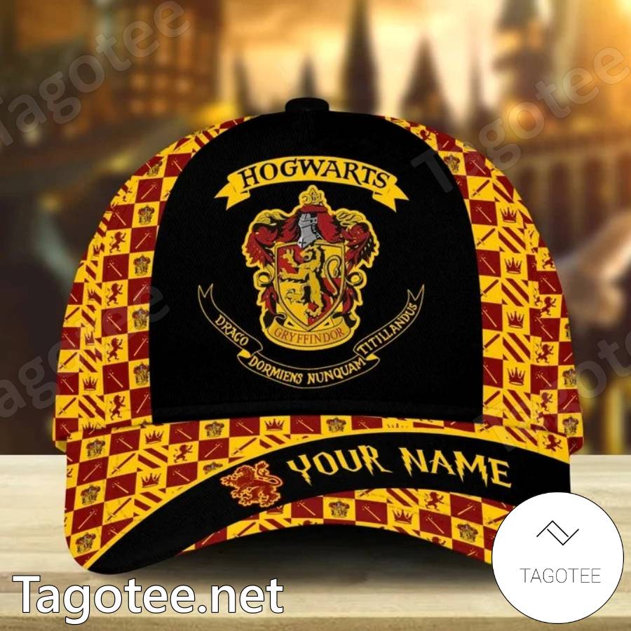 Harry Potter Hogwarts Gryffindor Personalized Cap