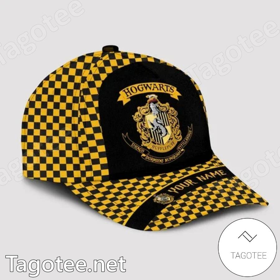 Unique Harry Potter Hogwarts Hufflepuff Personalized Cap