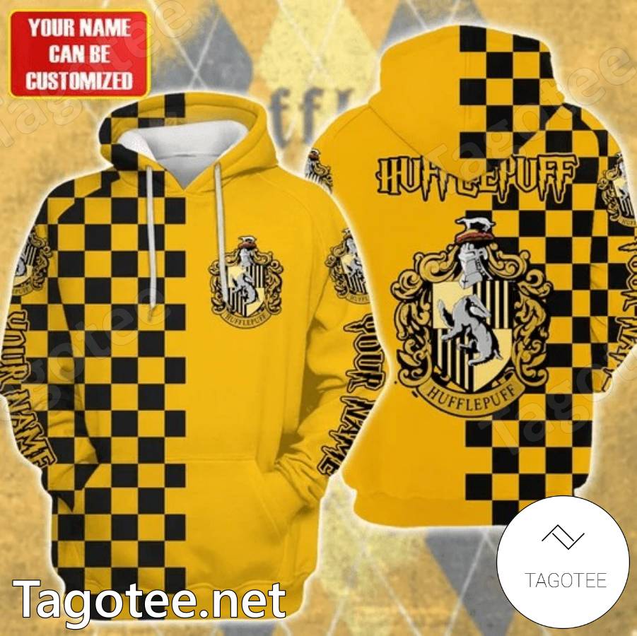 Harry Potter Hufflepuff Personalized Hoodie