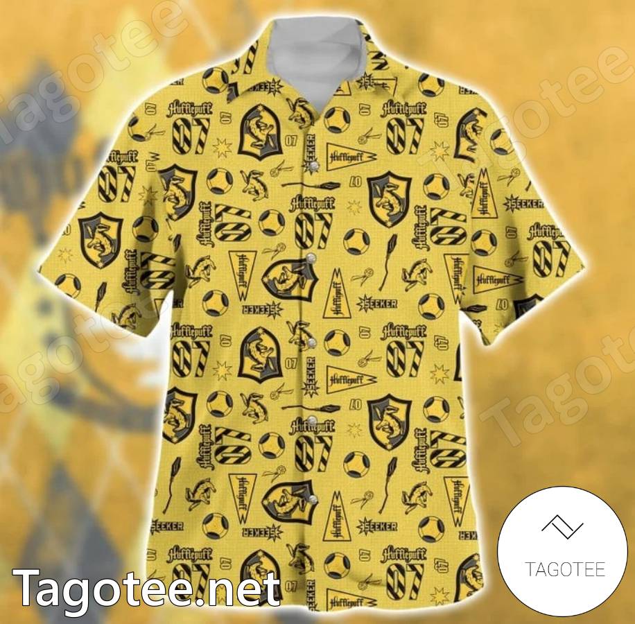 Sale Off Harry Potter Seeker Hufflepuff Hawaiian Shirt