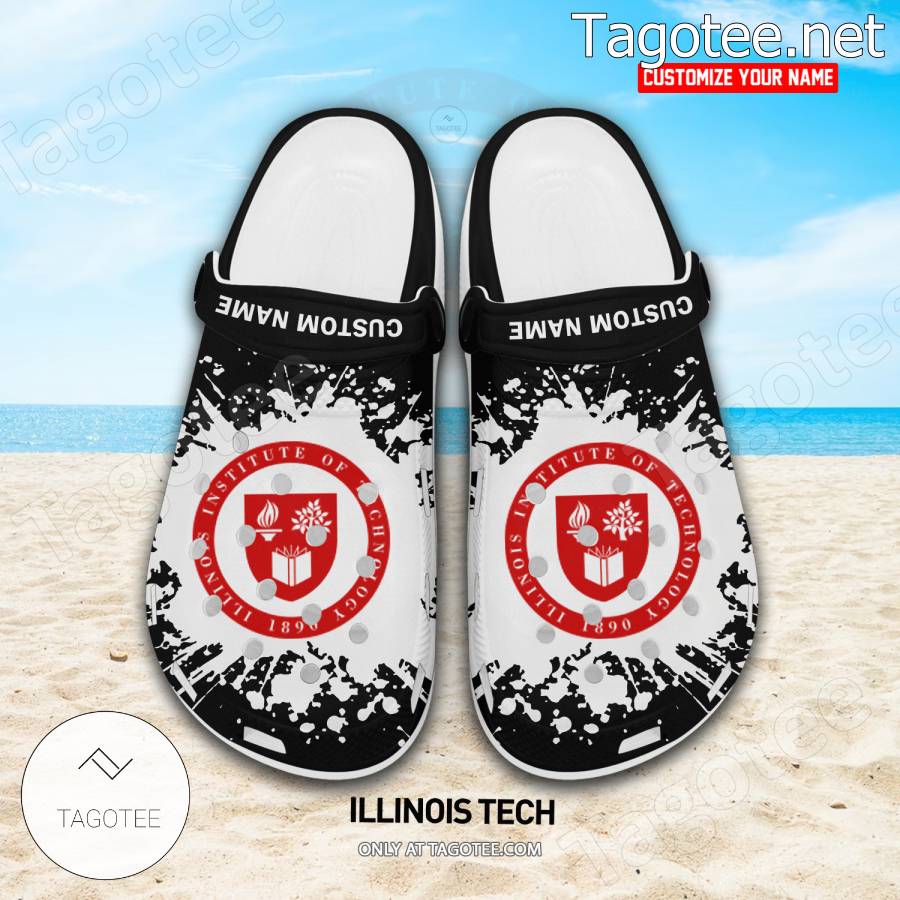 Illinois Institute of Technology Crocs Classic Clogs - BiShop a