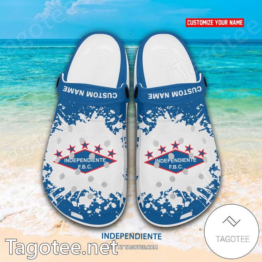 Independiente Custom Name Crocs Clogs - EmonShop a