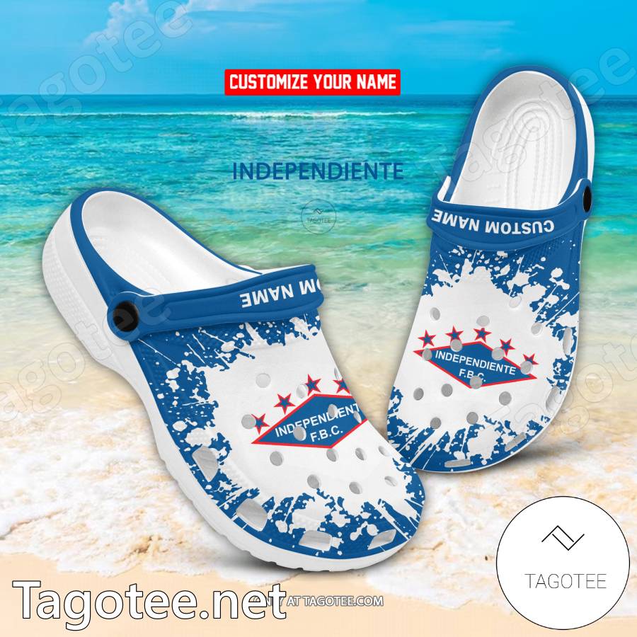 Independiente Custom Name Crocs Clogs - EmonShop