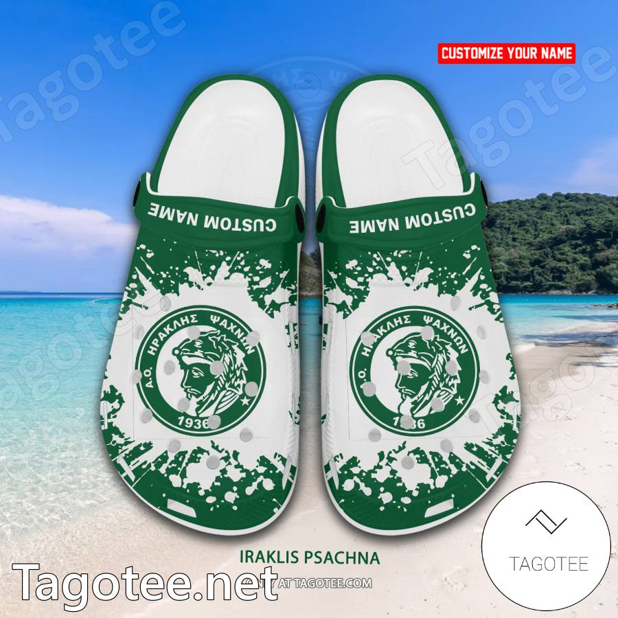 Iraklis Psachna Custom Name Crocs Clogs - EmonShop a