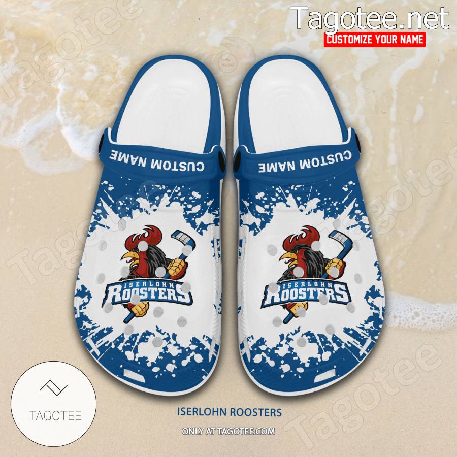 Iserlohn Roosters Personalized Crocs Clogs - EmonShop a