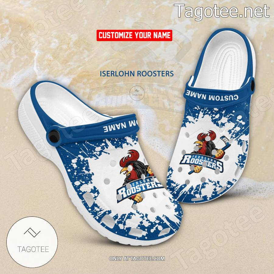 Iserlohn Roosters Personalized Crocs Clogs - EmonShop